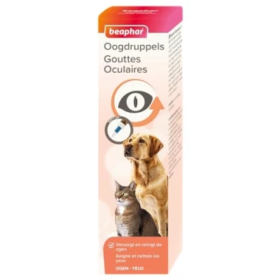 Afbeelding van Beaphar Oogdruppels Oogverzorgingsmiddel 50 ml