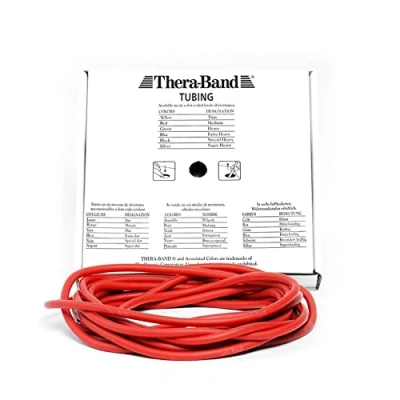 Afbeelding van Thera Band Tubing 7,5 m medium rood