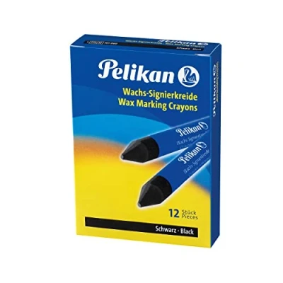 Afbeelding van Pelikan Vetkrijt 772 Zwart Merkkrijt