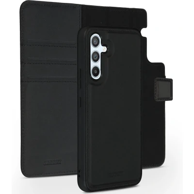 Afbeelding van Accezz Hoesje Geschikt voor Samsung Galaxy A54 (5G) Met Pasjeshouder Premium Leather 2 in 1 Wallet Bookcase Zwart