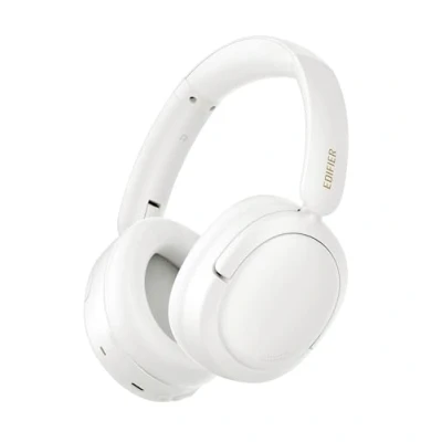 Afbeelding van Edifier W800BT SE Draadloze Bluetooth 5.4 hoofdtelefoon, muziekhoofdtelefoon, AI ruisonderdrukking voor oproepen, 45 uur batterijduur, snel opladen, speelmodus, opvouwbaar, wit