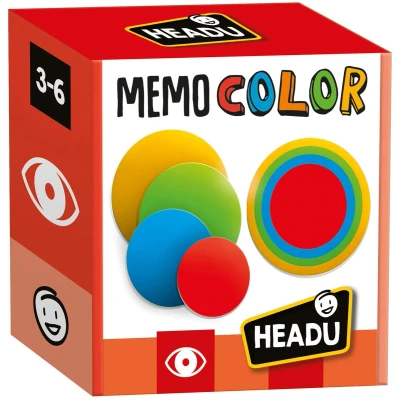 Afbeelding van Headu Memospel Kleuren