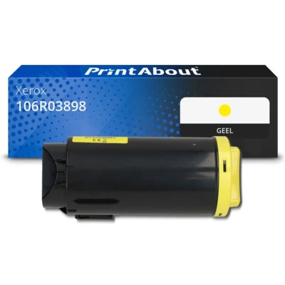 Afbeelding van Huismerk Xerox 106R03898 Toner Geel Extra hoge capaciteit