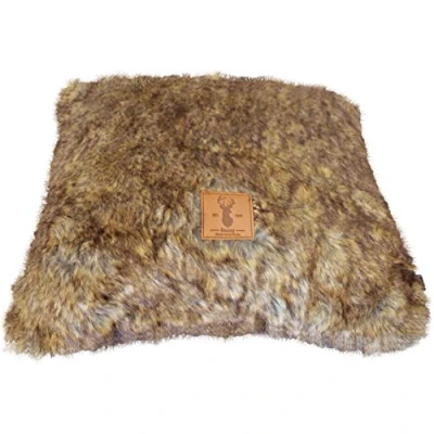Afbeelding van Boony Est 1941 ligkussen grizzly brown 37x37 cm Gebr. de Boon