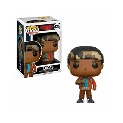 Image de Figurine Funko Pop Stranger Things Lucas avec jumelles 9 cm