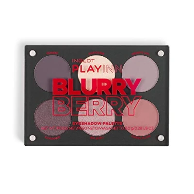 Afbeelding van Inglot Playinn EYE Shadow Palette Oogschaduwpalet, Dames, Maat: 8 g, Blurry berry