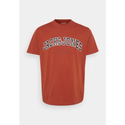 Afbeelding van JACK&amp;JONES JJECALEB VARSITY TEE SS O NECK NOOS PLS Heren T shirts
