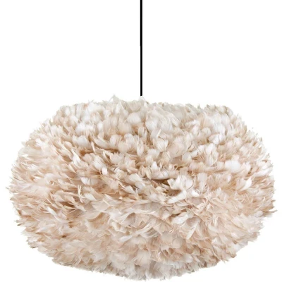 Afbeelding van Umage Eos X large hanglamp light brown met koordset zwart Ø 75 cm