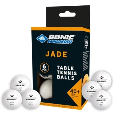 Afbeelding van Donic Schildkröt Tafeltennisballen Jade 6 Stuks Wit