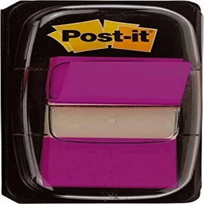 Afbeelding van Indextabs 3M Post it 680 25.4x43.2mm paars