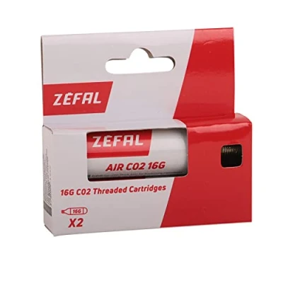 Afbeelding van CO2 patronen 16gram met draad (2 stuks) Zefal