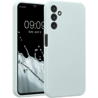 Afbeelding van kwmobile Housse compatible avec Samsung Galaxy A14 5G coque de téléphone protection souple en TPU silicone cool mint
