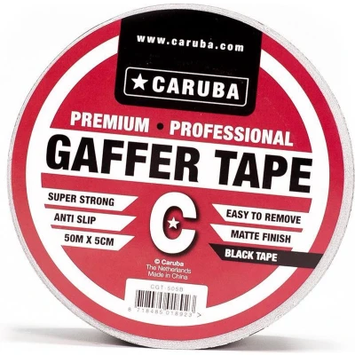 Afbeelding van Caruba Gaffer tape zwart