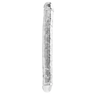 Afbeelding van Realistische Dubbele Dildo Clear