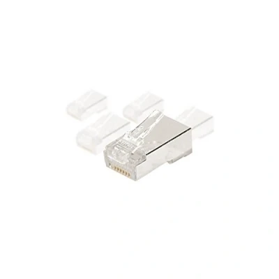 Afbeelding van Connector RJ45 8P8C CAT 6 STP MET INSERT SET VAN 10