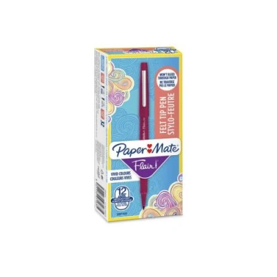 Image de Stylo feutre Papermate Flair Taille Pointe Moyenne Bleu