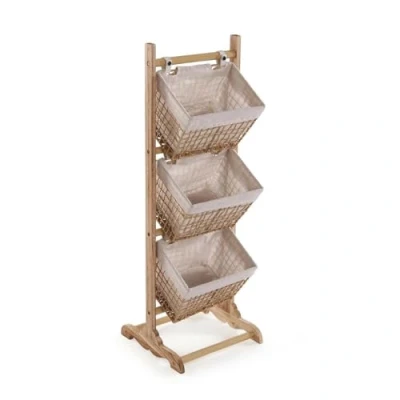 Afbeelding van Badkamerschappen Versa Nadir Bruin 35 x 102 cm