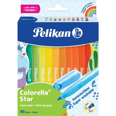 Afbeelding van Pelikan 822336 viltstift Verschillende kleuren 30 stuk(s)