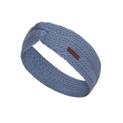 Afbeelding van Knit Factory Oorwarmers, Dames, Maat: One Size, Indigo