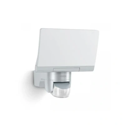 Image de Steinel Projecteur LED XLED Home 2 argent, orientable à 180, puissance 14,8W, détecteur de mouvement 140, portée 14m