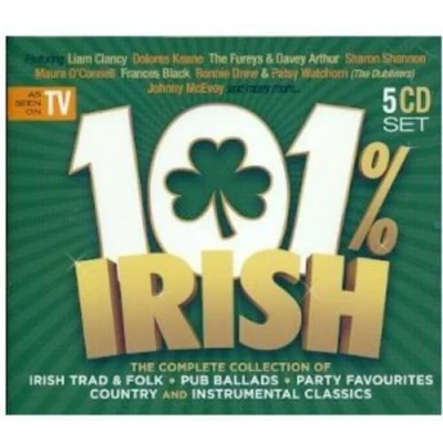 Afbeelding van Various Artists 101% Irish (5 CD)