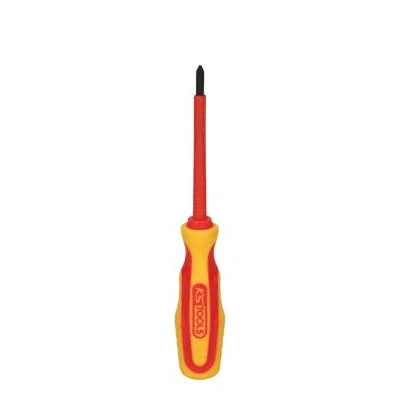 Afbeelding van KS Tools, Schroevendraaiers, ERGOTORQUE VDE PH schroevendraaier, PH1 (Phillipps kruissleuf (PH))