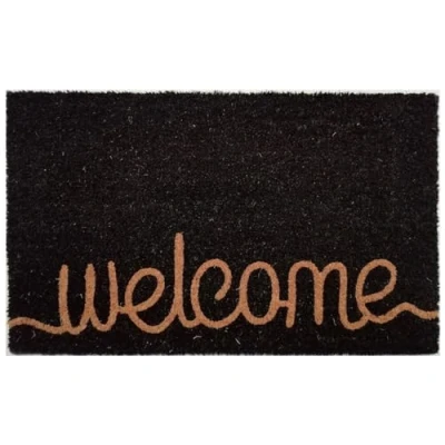 Afbeelding van Ikado Kokosmat met opdruk Welcome 45 x 75 cm