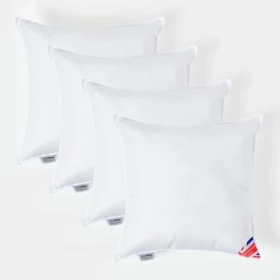 Afbeelding van Homescapes set van 4 vulkussens 60 x cm kussenvulling super microvezel