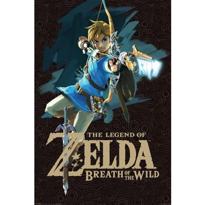 Image de Poster Zelda Breath Of The Wild Game Cover
