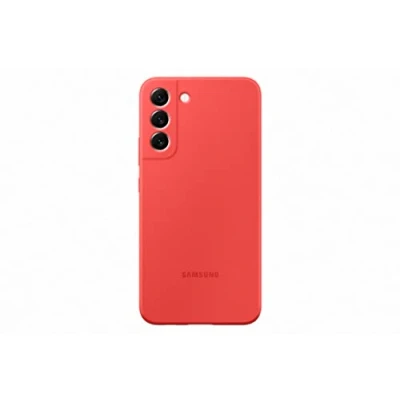 Image de Coque en silicone pour Samsung Galaxy S22+ Corail