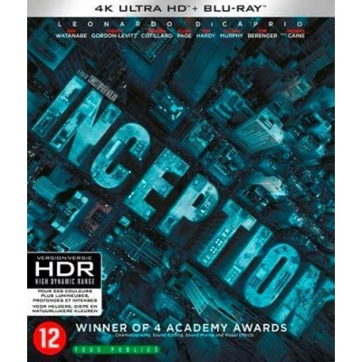 Afbeelding van Warner Home Video Inception 4k Blu ray