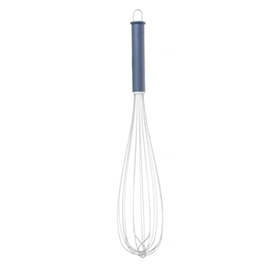 Afbeelding van Hendi Franse garde 8 stijve draden PP handgreep 465 mm blauw