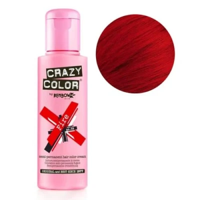 Afbeelding van Crazy Color Semi Permanent Hair Fire