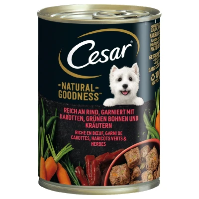 Afbeelding van Cesar Natural Goodness Multipack Rund (24 x 400 g)