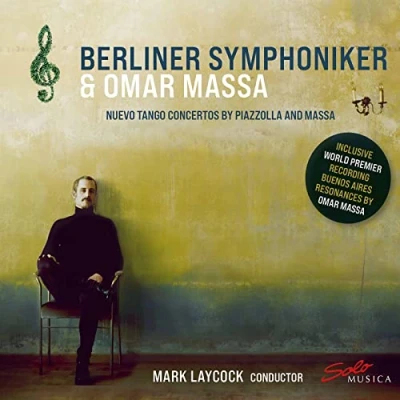 Afbeelding van Omar Massa, Berliner Symphoniker Nuevo Tango Concertos By Astor Piazzolla And Massa (CD)