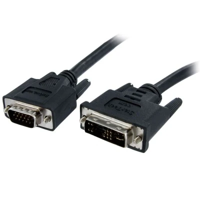 Afbeelding van Adapter VGA naar DVI Startech DVIVGAMM2M (2 m) Zwart