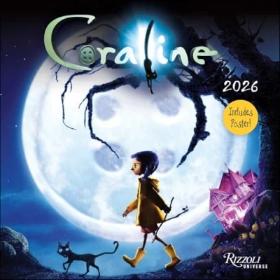 Afbeelding van Coraline 2026 Wall Calendar (Includes Full Color Poster)