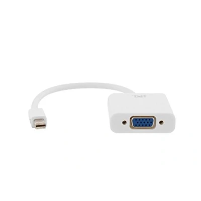 Afbeelding van T&#039;nB MIDPVGA tussenstuk voor kabels Mini DisplayPort VGA Wit