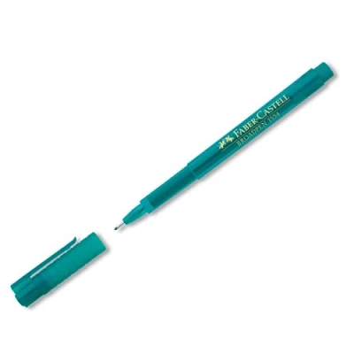 Image de Marqueur permanent Faber Castell Broadpen 1554 Turquoise