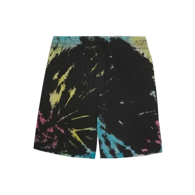 Afbeelding van Urban Classics TIE DYE Shorts, Heren, Maat: Small, Black