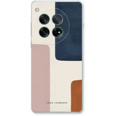 Afbeelding van Case Company® hoesje geschikt voor OnePlus 12r Geo #5 Soft Cover Telefoonhoesje Bescherming aan alle Kanten en Schermrand