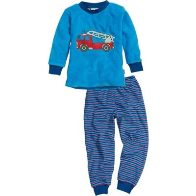 Afbeelding van Playshoes Schlafanzug Vuurwehr pyjamaset, uniseks, kinderen, 1 stuk, Blauw (Original 900)