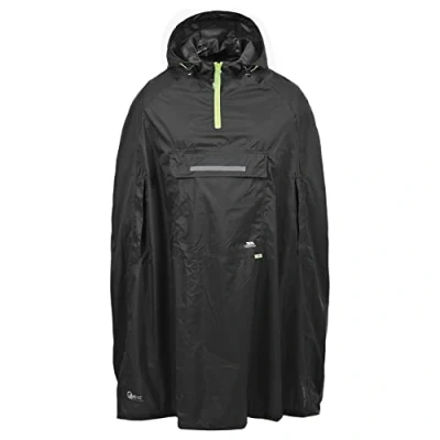 Afbeelding van Trespass Unisex Qikpac Waterdichte Opbergbare Poncho met Capuchon