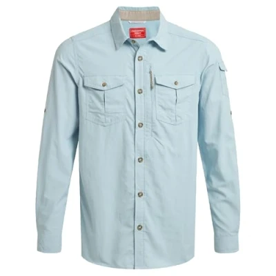 Afbeelding van NosiLife Adventure III Overhemd Heren Niagra Blue 200 XXL Blauw Outdoor Shirt