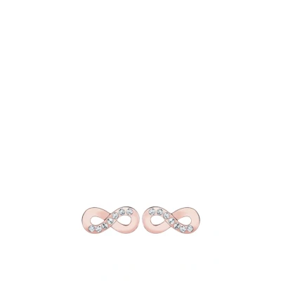 Afbeelding van Elli Infinity Oorbellen, Dames, Maat: One Size, Roségoldfarben