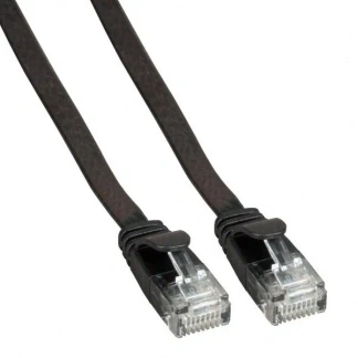 Afbeelding van 3 m U/UTP Cat 6a platte netwerkkabel
