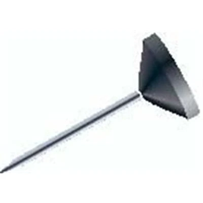 Image de Epingles Exacompta à tête plate unie Boîte de 100 Diam. 5mm Noir
