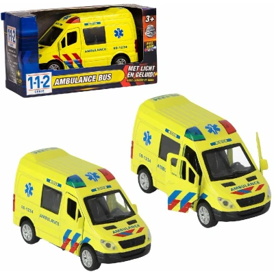 Afbeelding van 112 Ambulance Bus Met Licht+Geluid