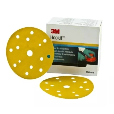 Afbeelding van 3M Hookit 255P+ 50454 Slijpschijvenset, excenterschuurmachine 150 P500