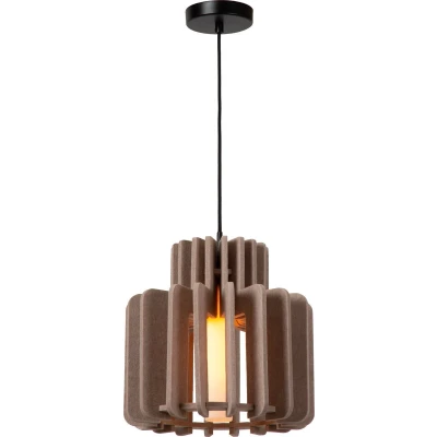 Afbeelding van Lucide ROLLO Hanglamp 1xE27 Taupe
